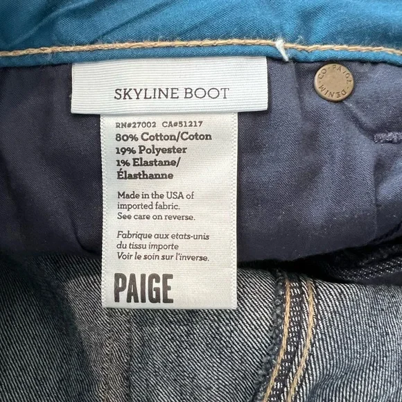 Paige Skyline Boot Jeans - Picture 10 of 12